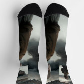 Girl with clouds sokken (Top)