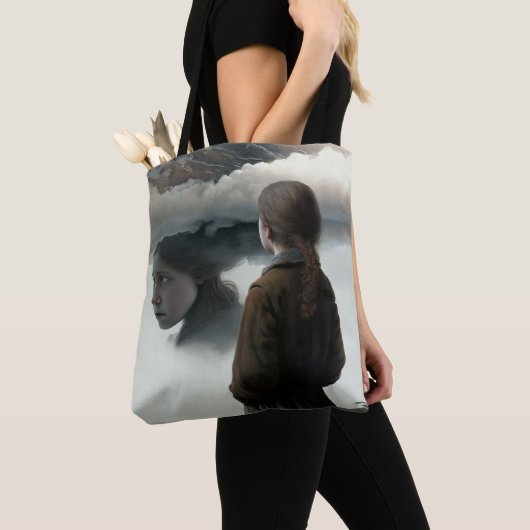 Girl with clouds tote bag (Dichtbij)