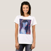  Girl with Flowers T-shirt (Voorkant volledig)