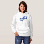 GIRL WITH PURPOSE Toronto Queen Aesthetic Hoodie (Voorkant volledig)