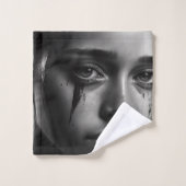 Girl with tears bad handdoek (Wasdoekje)