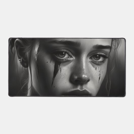 Girl with tears bureaumat (Voorkant)
