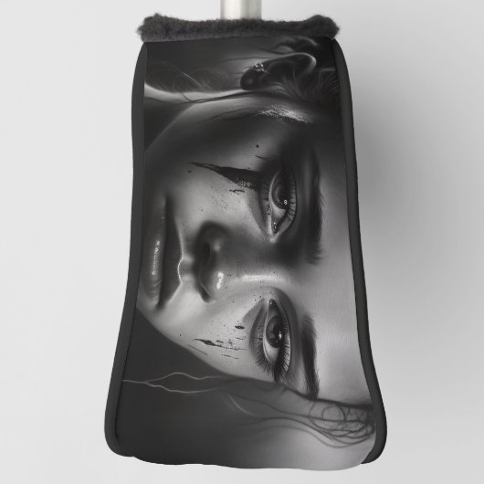 Girl with tears golfheadcover (Draai 90)