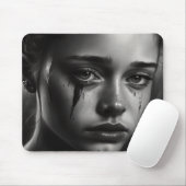 Girl with tears muismat (Met muis)