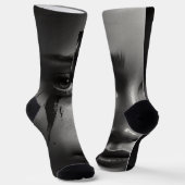 Girl with tears sokken (Gebogen)