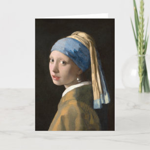 Girl with the pearl earring - Johannes Vermeer Kaart