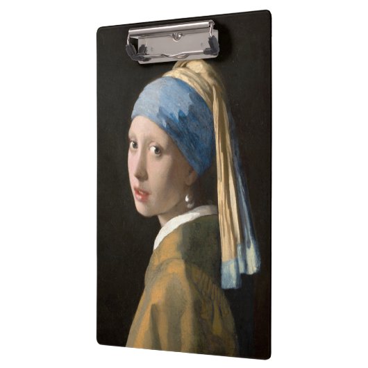 Girl with the pearl earring - Johannes Vermeer Klembord (Links)