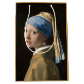 Girl with the pearl earring - Johannes Vermeer Medium Cadeauzakje (Voorkant)