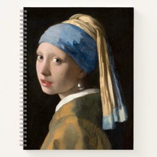 Girl with the pearl earring - Johannes Vermeer Notitieboek
