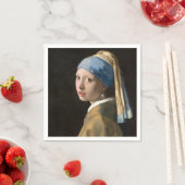 Girl with the pearl earring - Johannes Vermeer Servet (Insitu)