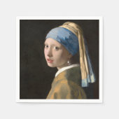 Girl with the pearl earring - Johannes Vermeer Servet (Voorkant)