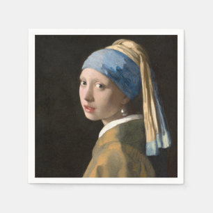 Girl with the pearl earring - Johannes Vermeer Servet