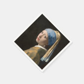 Girl with the pearl earring - Johannes Vermeer Servet (Hoek)