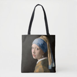 Girl with the pearl earring - Johannes Vermeer Tote Bag