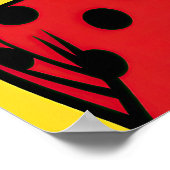 Girl with Yellow Shades Pop Art Poster (Hoek)