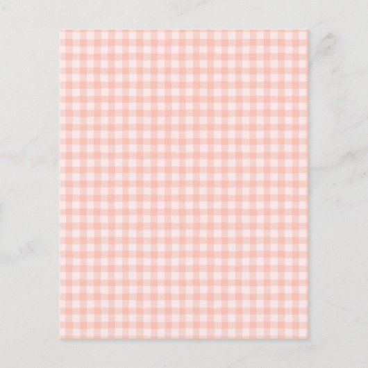 Girl Woodland Birthday Party Time Capsule (Achterkant)