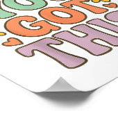 Girl You Got This Test Day Wer Motivational Quote  Poster (Hoek)