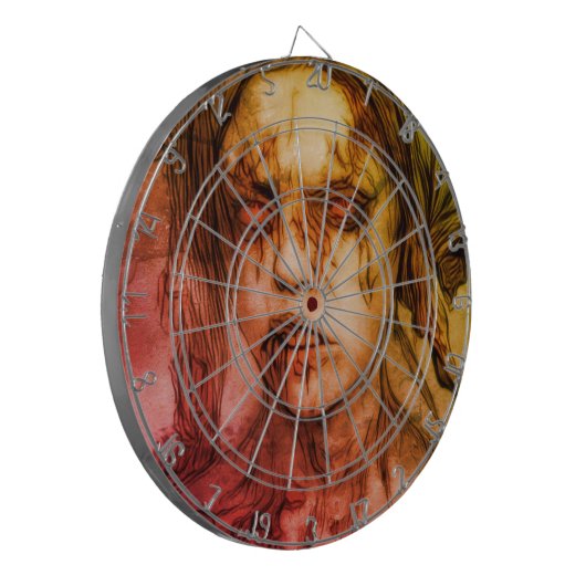 Girl zombie darts Dartboard Dartbord (Voorkant Links)