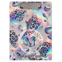 Girlachtige Opal Luipaardprint Kantoor School