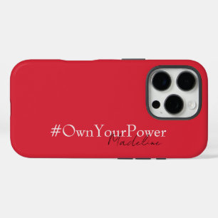 Girlboss Empowerment Gift - Persoonlijke naam iPhone 16 Pro Hoesje