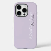 Girlboss Empowerment Gift - Persoonlijke naam Case-Mate iPhone Case (Achterkant)