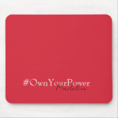 Girlboss Empowerment Gift - Persoonlijke naam - Muismat (Voorkant)