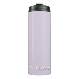 Girlboss Empowerment Gift - Persoonlijke naam - Thermosbeker