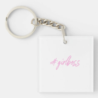 #girlboss Inspirerende Sleutelhanger