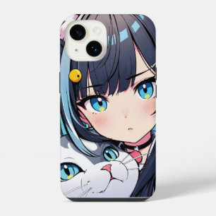 GirlCat PhoneCase iPhone 14 Hoesje