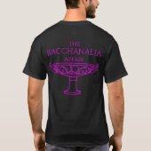 #GirlDinner Bacchanalia T-shirt (Achterkant)