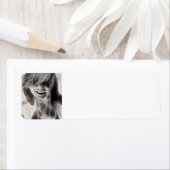 GirlFace 1 Etiket (Insitu)