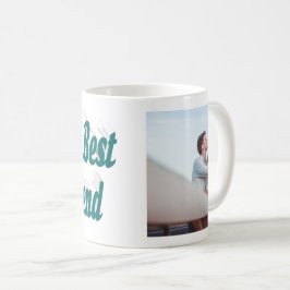 Girlfriend foto groene typografie koffiemok