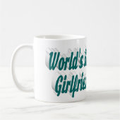 Girlfriend foto groene typografie koffiemok (Links)