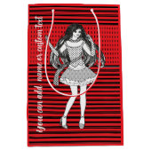 girlfriend medium cadeauzakje (Voorkant)