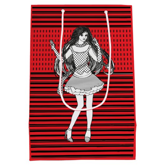 girlfriend medium cadeauzakje (Achterkant)