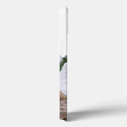 Girlfriend photo sky blue script Case-Mate iPhone case (Achterkant / Rechts)