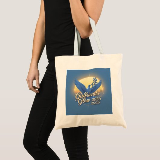 Girlfriends’ Sapphire Glow Tote Bag (Voorkant (product))