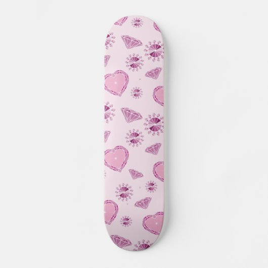 Girlie Bling Skateboard (Voorkant)