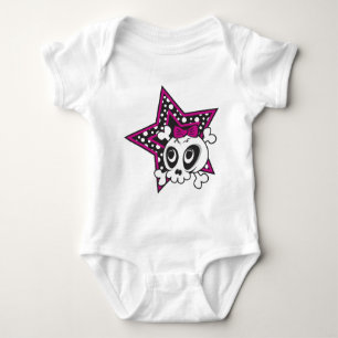 Girlie Emo Skull Romper