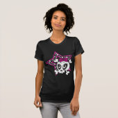 Girlie Emo Skull T-shirt (Voorkant volledig)