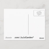 Girlie Flowered Surfboards Briefkaart (Achterkant)