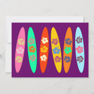 Girlie Flowered Surfboards Kaart
