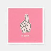 Girlie Football servet (Voorkant)