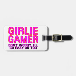 Girlie Gamer gaat Easy Bagagelabel