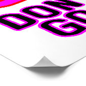 Girlie Gamer gaat Easy Poster (Hoek)