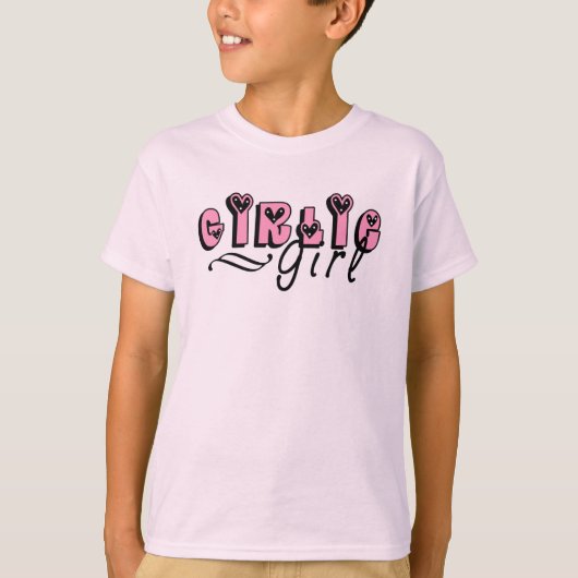 Girlie Girl T-shirt (Voorkant)