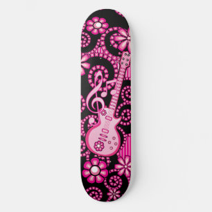 Girlie Guitar Skateboard