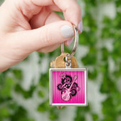 Girlie Guitar Sleutelhanger (Hand)