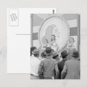 Girlie Show, 1942 Briefkaart (Voorkant / Achterkant)