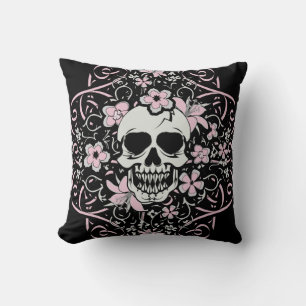 Girlie  Skull Kussen